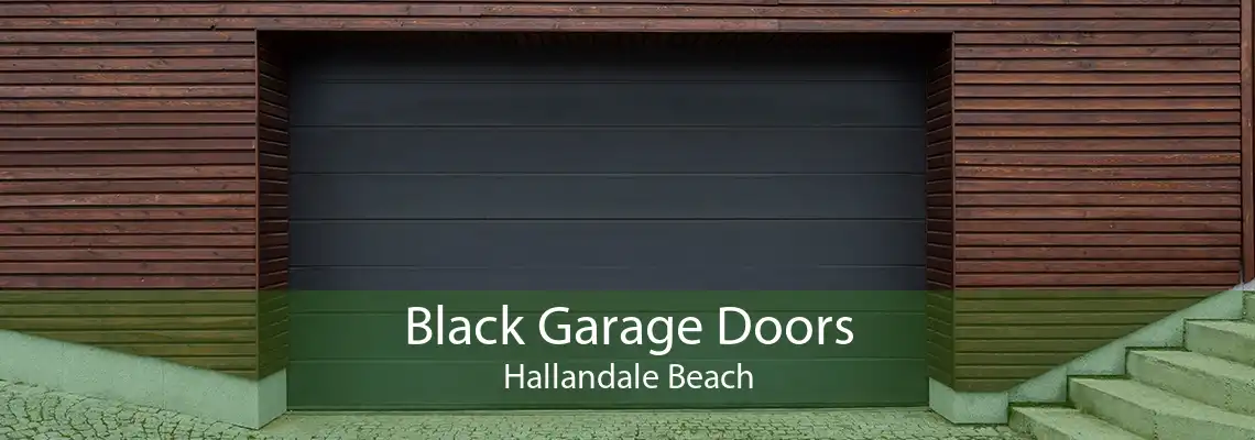 Black Garage Doors Hallandale Beach