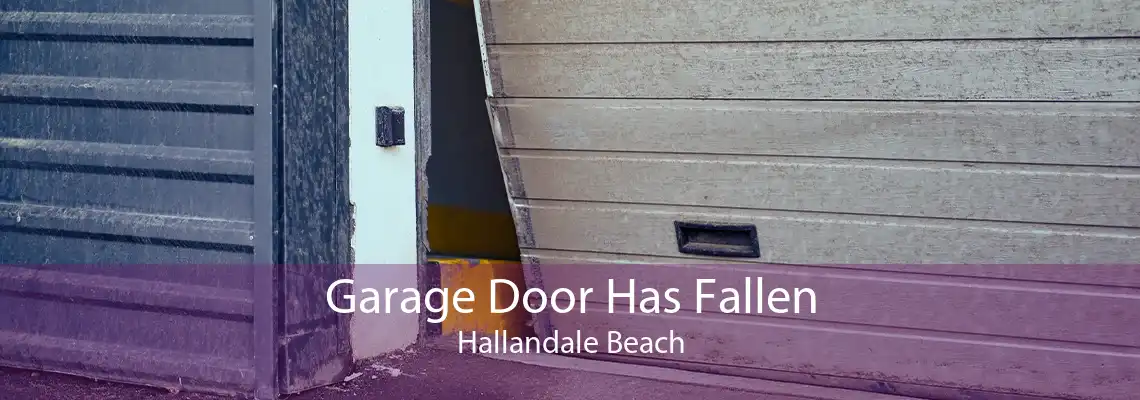 Garage Door Has Fallen Hallandale Beach