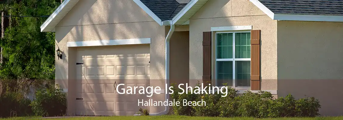 Garage Is Shaking Hallandale Beach