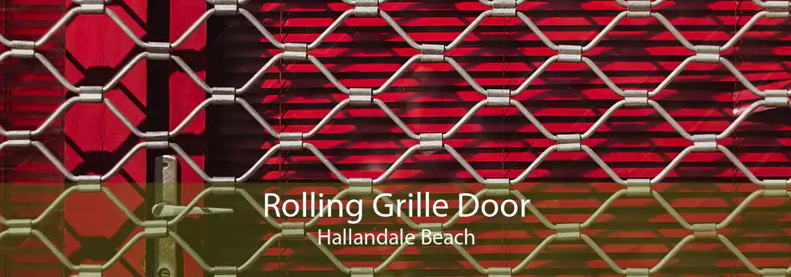 Rolling Grille Door Hallandale Beach