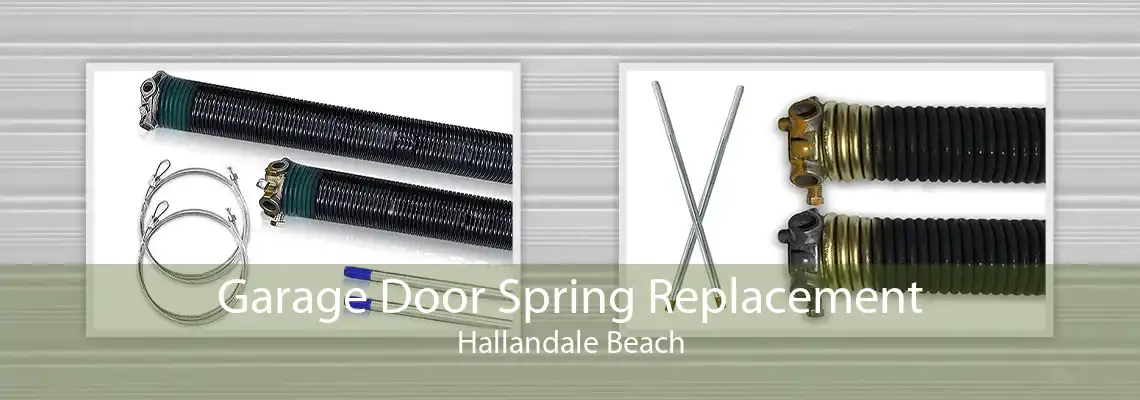 Garage Door Spring Replacement Hallandale Beach