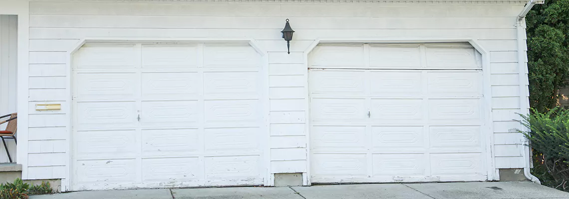 Roller Garage Door Dropped Down Replacement in Hallandale Beach