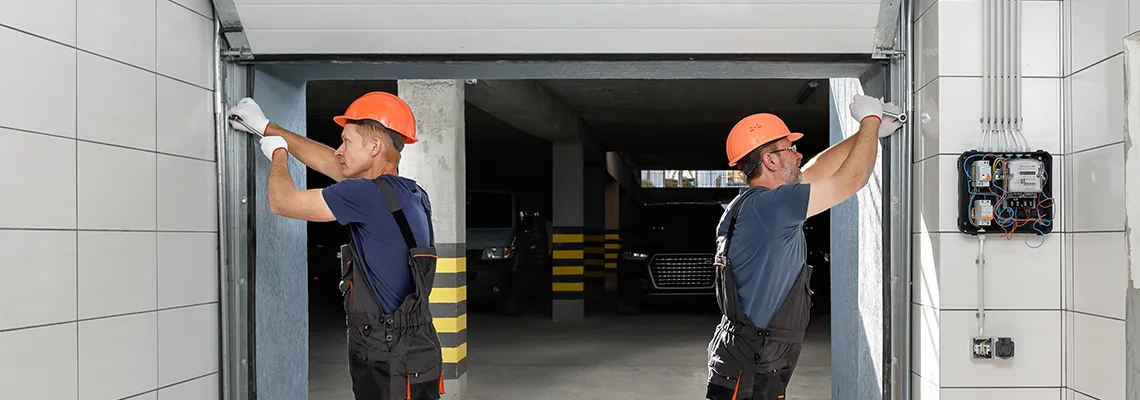 Wooden Garage Door Frame Repair in Hallandale Beach