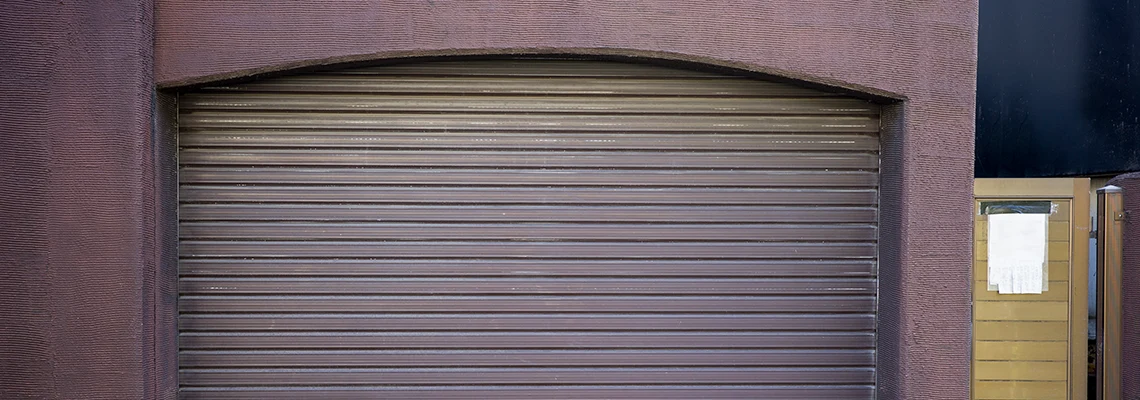 Fallen Garage Door Worn Rollers Replacement in Hallandale Beach